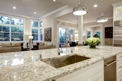 Granite Countertop with Decorative Edges