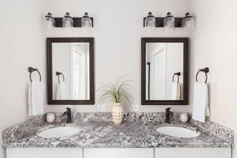 Bathroom with Granite Vanity